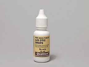 A/B Otic Drops (Generic Antipyrine-Benzocaine Otic)