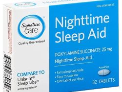 Nighttime Sleep Aid (Generic Doxylamine)