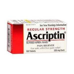 Ascriptin (Generic Aspirin)