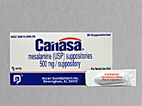Canasa (Generic Mesalamine Rectal)
