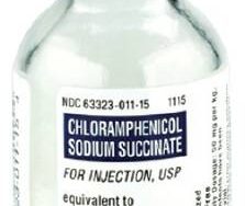 Chloromycetin Injection (Generic Chloramphenicol Injection)