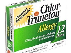 Chlor-Trimeton 12 Hour Allergy Decongestant (Generic Chlorpheniramine)