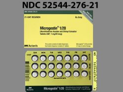 Microgestin®(Generic Estrogen and Progestin)