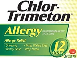Chlor-Trimeton 12 Hour Allergy (Generic Chlorpheniramine)