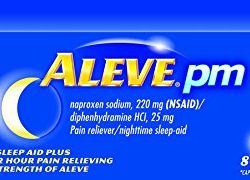 Aleve PM (Generic Naproxen)