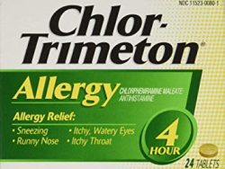 Chlor-Trimeton 4 Hour Allergy (Generic Chlorpheniramine)