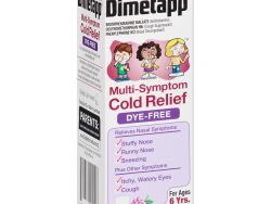 Children’s Dimetapp Multisymptom Cold and Flu (Generic Dextromethorphan)