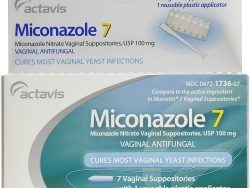 Monistat® 7 Suppositories (Generic Miconazole Vaginal)