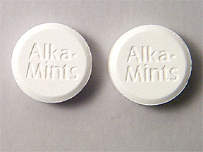 Alka-Mints (Generic Calcium Carbonate)