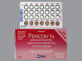 Femcon (Generic Estrogen and Progestin Oral Contraceptives)