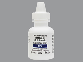 Betoptic Pilo (Generic Betaxolol Ophthalmic)