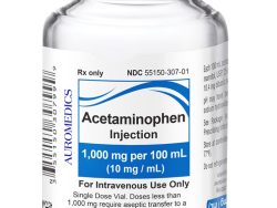 N-acetyl-para-aminophenol (Acetaminophen Injection)
