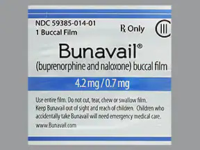 Bunavail (Generic Buprenorphine Sublingual and Buccal (opioid dependence))