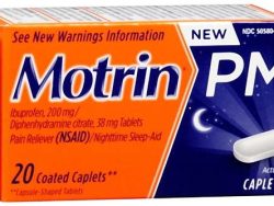 Motrin PM® (Generic Diphenhydramine)