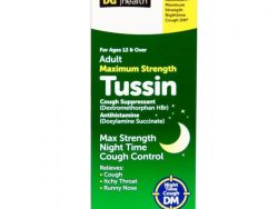 DG Health Tussin DM (Generic Guaifenesin)