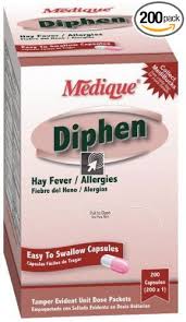 Diphen (Generic Diphenhydramine)