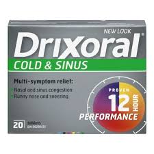 Drixoral Sinus (Generic Acetaminophen)