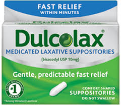Dulcolax Suppositories (Generic Bisacodyl Rectal)