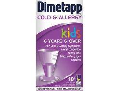 Children’s Dimetapp Cold and Allergy (Generic Brompheniramine)
