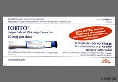 Forteo (Generic Teriparatide (rDNA origin) Injection)