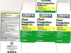 Freds Chest Congestion Relief (Generic Guaifenesin)