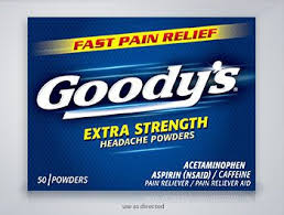 Goody’s Extra Strength (Generic Acetaminophen)