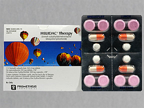 Helidac (Generic Bismuth, Metronidazole, and Tetracycline)
