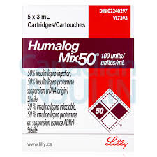 Humalog Mix50/50 (Generic Insulin Lispro Injection)