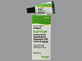 Ilotycin Opthalmic (Generic Erythromycin Ophthalmic)
