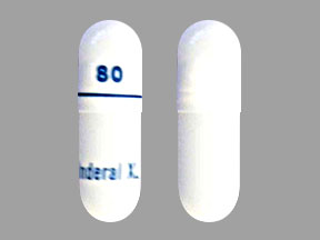 Inderal XL (Generic Propranolol (Cardiovascular))