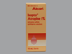Isopto Atropine (Generic Atropine Ophthalmic)
