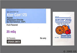 Klor-Con/25 Powder (Generic Potassium)