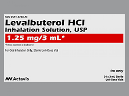 Levalbuterol Oral Inhalation