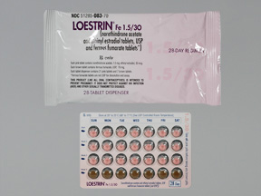 Loestrin (Generic Estrogen and Progestin (Oral Contraceptives))