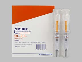 Lovenox (Generic Enoxaparin Injection)