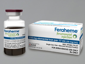 Feraheme (Generic Ferumoxytol Injection)
