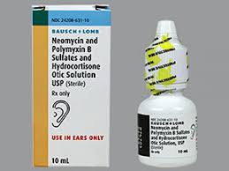 Cortisporin Otic Solution (Generic Neomycin, Polymyxin, and Hydrocortisone Otic)