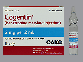 Cogentin (Generic Benztropine Mesylate)