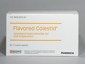 Colestid Flavored Granules (Generic Colestipol)
