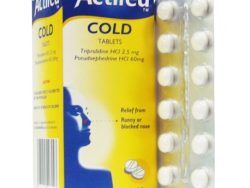 Actifed Cold and Sinus (Generic Chlorpheniramine)