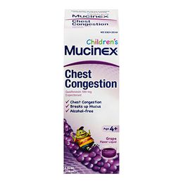 Childrens Mucinex (Generic Guaifenesin)