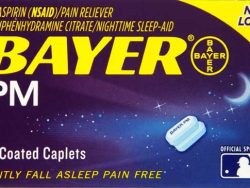 Bayer Aspirin PM (Generic Diphenhydramine)