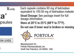 Bevyxxa (Generic Betrixaban)