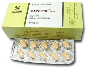 Capozide (Generic Captopril and Hydrochlorothiazide)