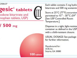 Co-Gesic (Generic Hydrocodone Combination Products)