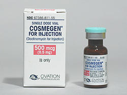 Cosmegen (Generic Dactinomycin)