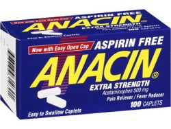 Anacin P.M. Aspirin Free (Generic Diphenhydramine)
