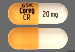 Coreg CR (Generic Carvedilol)