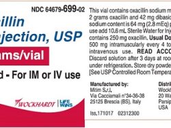 Methylphenyl Isoxazolyl Penicillinsee (Generic Oxacillin Injection)