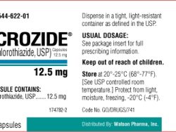 Microzide®(Generic Hydrochlorothiazide)